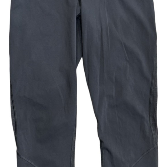 Lululemon Gray with mesh detail High-Waisted Leggings medium Size 8 - Picture 2 of 4